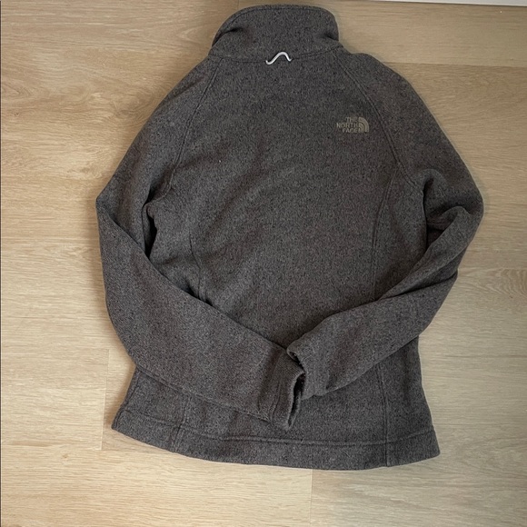 The North Face Women's Charcoal Ski Fleece Zip Up Small gray - Picture 9 of 9